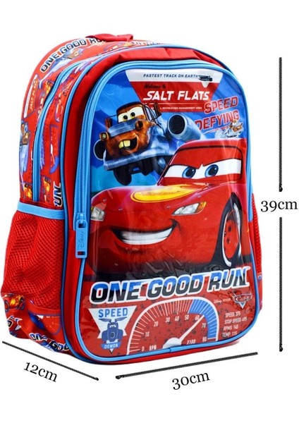 Disney Cars Lisanslı Ilkokul Çantası 2 Bölmeli Hawk One(5 Parça Okul Seti) fırsatları