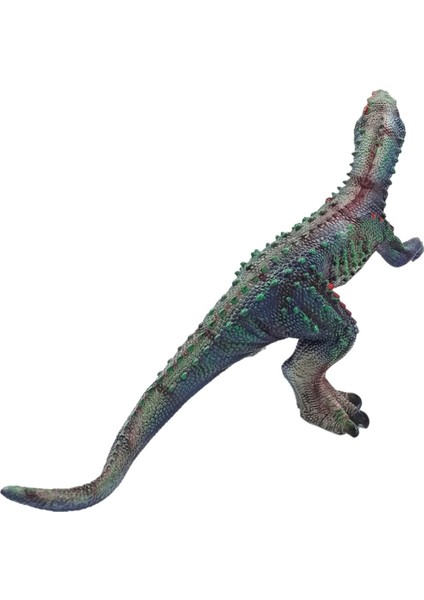 PopŞeker Büyüleyici Dinozor Dünyası: Yumuşak Plastik Büyük Boy 47CM. Sesli Velociraptor Oyuncak Dinozor