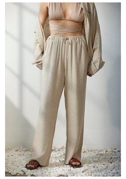 Lyna Keten Pantolon modelleri