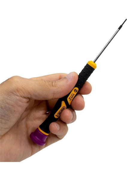 833551 Elektronikçi Tip Klemens Düz Uçlu Tornavida 1.2X60 mm