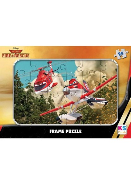 Planes Fire And Rescue 24 Parça Frame Puzzle