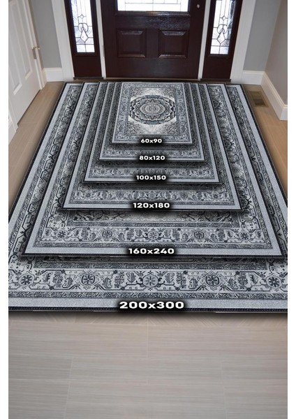 Mavi Mandala Halısı,Meditasyon Mavi Gri Halı,Madala Desenli Çiçekli Vintage Halı,Yoga Halısı,Sipiritüel Halı indirimleri