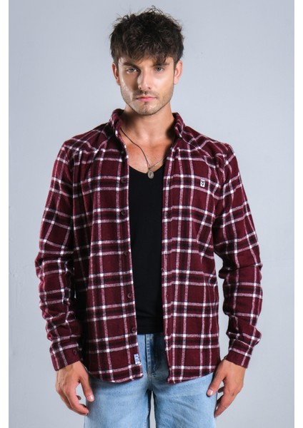 Kareli Kışlık Oduncu Gömlek Mar 4161