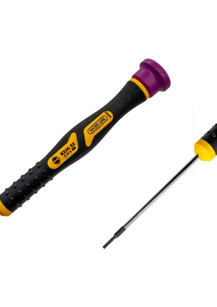 833552 Elektronikçi Tip Klemens Düz Uçlu Tornavida 1.5X60 mm