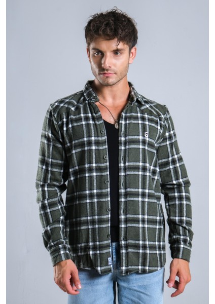 Kareli Kışlık Oduncu Gömlek Mar 4161