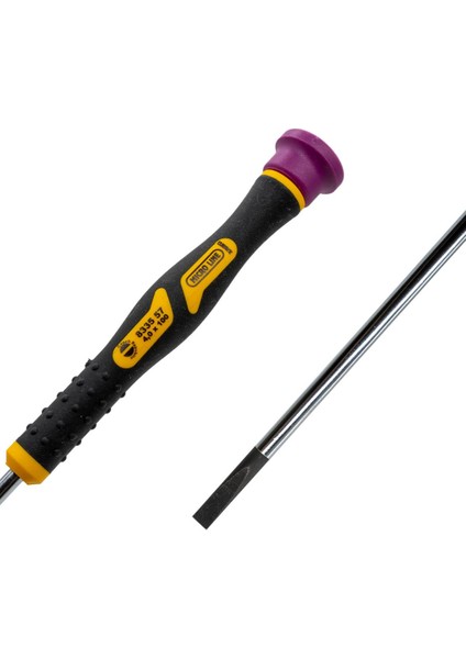 833557 Elektronikçi Tip Klemens Düz Uçlu Tornavida 4X100 mm