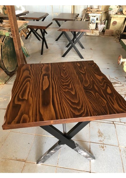 Kütük Restaurant Masası 90X90.CM modelleri