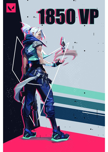 1850 Vp Valorant Points Tr