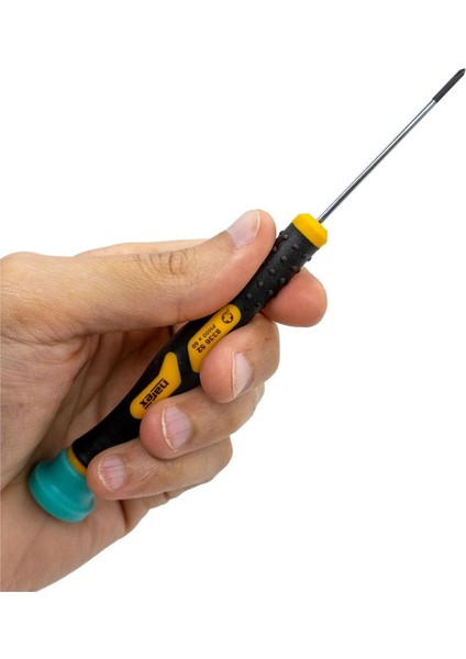 833652 Elektronikçi Tip Klemens Yıldız Uçlu Tornavida PH00X60 mm