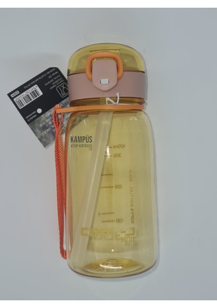 Cool-J Cat 400ML Turuncu Kilitli Tritan Matara