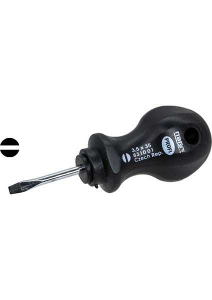 831001 Mini Line Profi Düz Uçlu Topaç Tornavida 3.5X35 mm