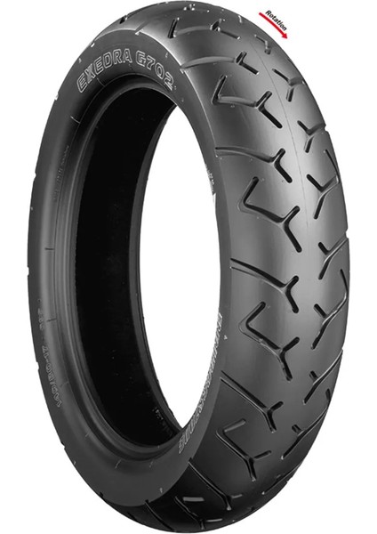 160/8016 M/c 80H Exedra G702 Motosiklet Lastiği Üretim Yılı 2023