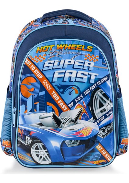 Hot Wheels Ilkokul Çantası Due Fast ve Beslenme Çantası