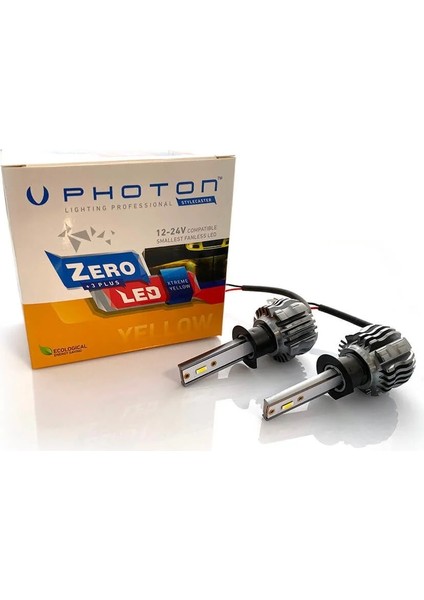 Photon Zero H3 Xtreme Yellow +3 Plus Fansız LED ZR3723 Xy