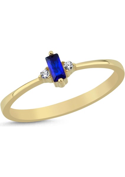 Altın Renkli Taşlı Kombinlenebilir Minimal Yüzük fiyatları