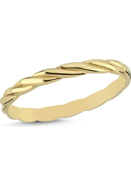 Altın Burgu Kombinlenebilir Minimal Yüzük Ince fiyatları