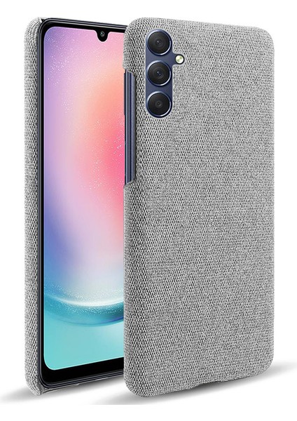 Samsung Galaxy A24 4g/5g Cep Telefonu Kılıf Kumaşı+Sert Pc Şok Geçirmez Kaymaz Telefon Kapağı (Yurt Dışından)