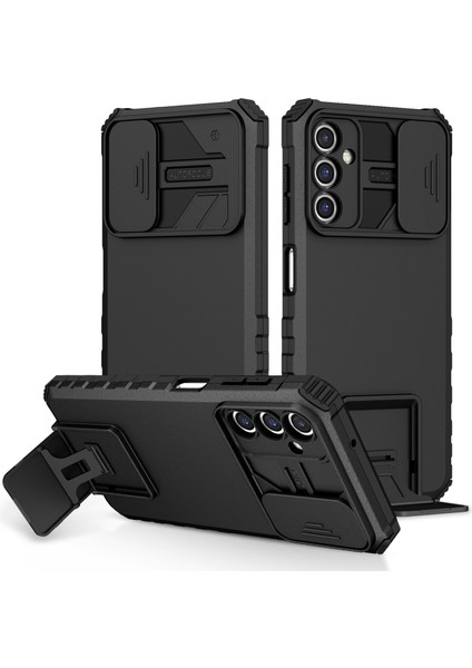Samsung Galaxy A14 5g Kickstand Telefon Kasası Slayt Kamera Koruması Pc+ Tpu Kapağı (Yurt Dışından)