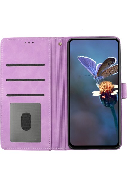 Samsung Galaxy A50/A50S/A30S Deri Telefon Kapağı Cüzdan Stand Kılıfı Kayış (Yurt Dışından)