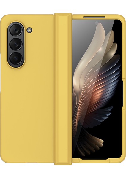 Samsung Galaxy Z Fold5 5g Hinde Koruma Koruma Pc Telefon Kılıfı Cilt Touch Şok Geçirmez Kapak (Yurt Dışından)
