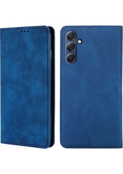 Samsung Galaxy M54/F54 5g Kart Tutucu Pu Deri Kapak Cilt Dokunuşu Flip Stand Telefon Kılıfı (Yurt Dışından)