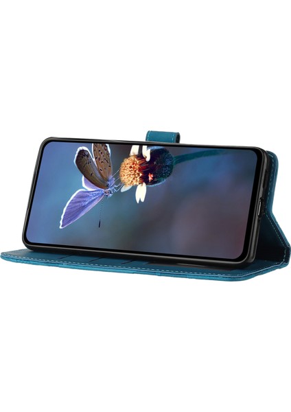 Samsung Galaxy A40 Stand Telefon Cüzdan Deri Kılıf Şok Geçirmez Kapak (Yurt Dışından)