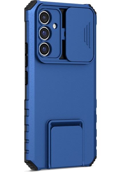 Samsung Galaxy A54 5g Kickstand Case Anti-Cratch Pc+ Tpu Telefon Koruyucusu Slayt Kamera Kapağı (Yurt Dışından)