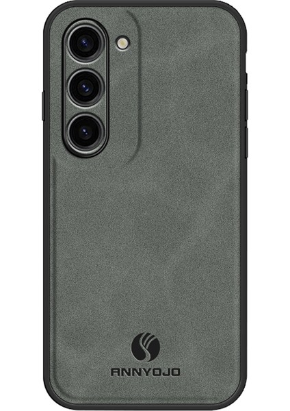 Samsung Galaxy S23 Plus Pu Deri Kaplamalı Pc+ Tpu Kapak Manyetik Araba Montaj Telefon Kılıfı (Yurt Dışından)