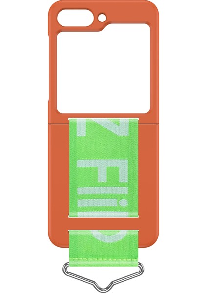 Samsung Galaxy Z Flip5 5g Sert Pc Telefon Kapağı B-Şekilli Halka Tutucu ile Koruyucu Kasa (Yurt Dışından) fırsatları