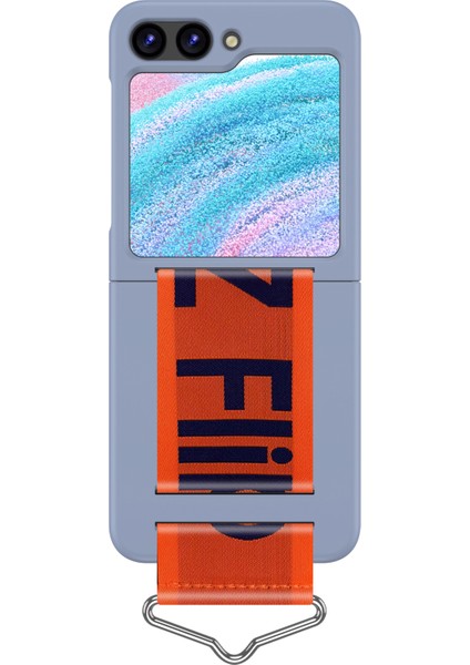 Samsung Galaxy Z Flip5 5g Sert Pc Telefon Kapağı B-Şekilli Halka Tutucu ile Koruyucu Kasa (Yurt Dışından) fiyatları
