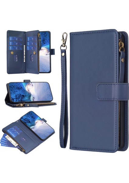 Samsung Galaxy S20 Fe 5G/S20 FE/S20 Fe 2022/S20 Lite Pu Deri Kapak Cüzdan Stand Zippered Telefon Kılıfı (Yurt Dışından) indirimleri