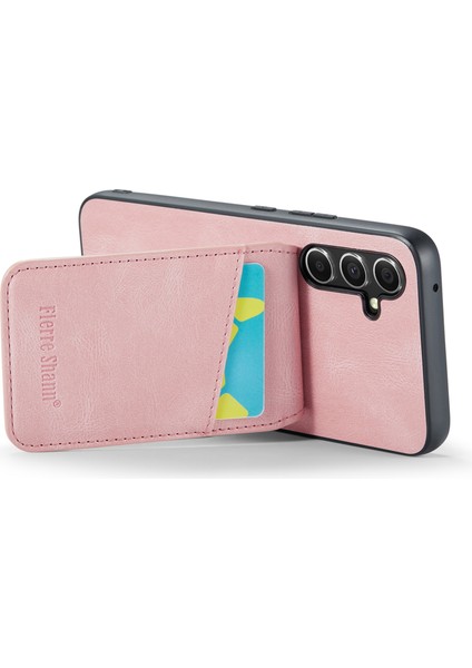 Samsung Galaxy A54 5g Pu Deri+Tpu Telefon Kickstand Cover Kart Yuvaları Geri Kılıf (Yurt Dışından)