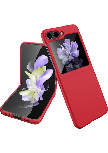 Samsung Galaxy Z Flip5 5g Ultra Ince Sert Pc Telefon Kılıfı Kauçuk Koruyucu Kapak (Yurt Dışından)