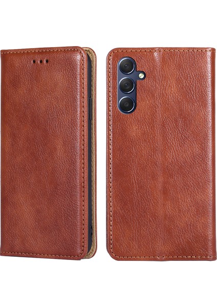 Samsung Galaxy M54/F54 5g Manyetik Kapanış Telefon Kılıfı Pu Deri Stand Cüzdan Kapağı (Yurt Dışından)