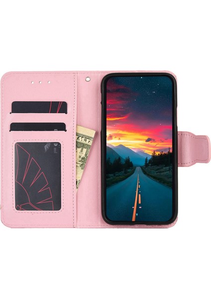 Samsung Galaxy M54 5G/F54 5g Telefon Kılıfı Dokulu Cüzdan Stand Güçlü Manyetik Kapatma Pu Deri Kapak (Yurt Dışından) fiyatları