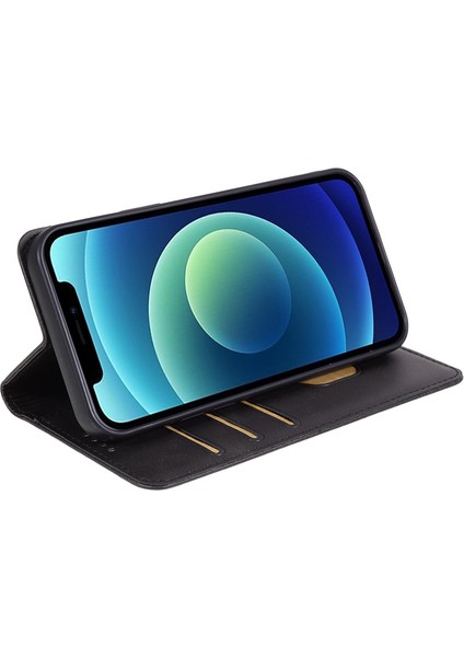 Samsung Galaxy A14 4g/5g Cüzdan Stand Deri Telefon Kapağı Buzağı Dokusu Manyetik Kapatma Telefon Kılıfı (Yurt Dışından) fırsatları