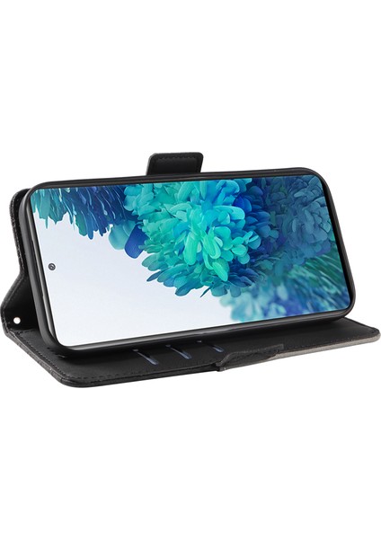 Samsung Galaxy S20 FE/S20 Fe 5G/S20 Fe 2022/S20 Lite Deri Kılıf Renklemli Rhombus Baskalı Stand Telefon Kapağı (Yurt Dışından) modelleri