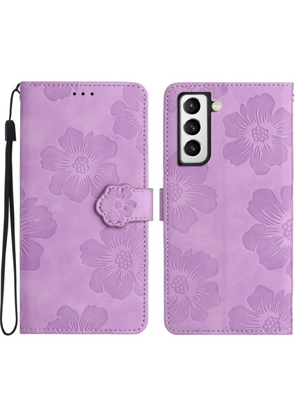Samsung Galaxy S22 5g Şok Geçirmez Pu Deri Telefon Kılıfı Stand Cüzdan Telefon Kılıfı (Yurt Dışından)