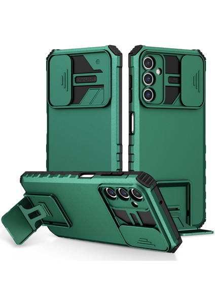 Samsung Galaxy A14 5g Kickstand Telefon Kasası Slayt Kamera Koruması Pc+ Tpu Kapağı (Yurt Dışından)