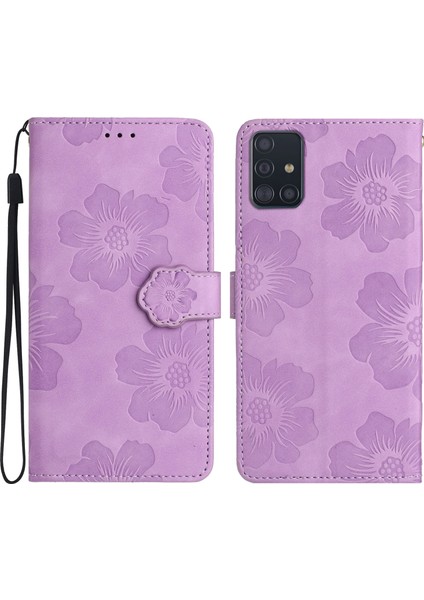 Samsung Galaxy A71 4g SM-A715 Telefon Kapağı Deri Kılıf Stand Cüzdanı (Yurt Dışından)