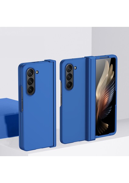 Samsung Galaxy Z Fold5 5g Hinde Koruma Koruma Pc Telefon Kılıfı Cilt Touch Şok Geçirmez Kapak (Yurt Dışından)