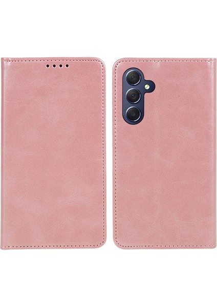 Samsung Galaxy A24 4g Pu Deri Cüzdan Standı Kılıf Buzağı Dokusu Anti-Fall Telefon Kapağı (Yurt Dışından)