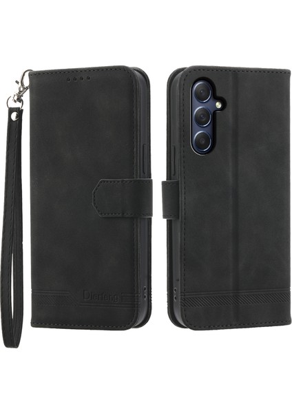 Samsung Galaxy M54 5G/F54 5g Telefon Kılıf Hatları Baskılı Deri Cüzdan Stand Kapağı (Yurt Dışından) fiyatları
