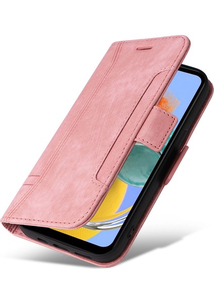 Samsung Galaxy M14/F14 5g Baskılı Çizgi Cüzdan Stand Kapağı Pu Deri Telefon Kılıfı (Yurt Dışından) indirimleri