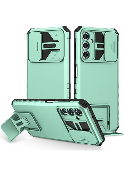 Samsung Galaxy A14 5g Kickstand Telefon Kasası Slayt Kamera Koruması Pc+ Tpu Kapağı (Yurt Dışından)