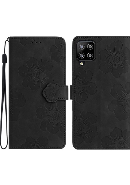 Samsung Galaxy A42 5g Telefon Standı Pu Deri Deri Cüzdan Anti-Drop Kapağı (Yurt Dışından)