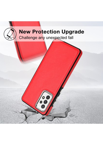 Samsung Galaxy A33 5g Pu Deri Kaplamalı Tpu Fall Anti-Fall Case Telefon Kapağı (Yurt Dışından) modelleri
