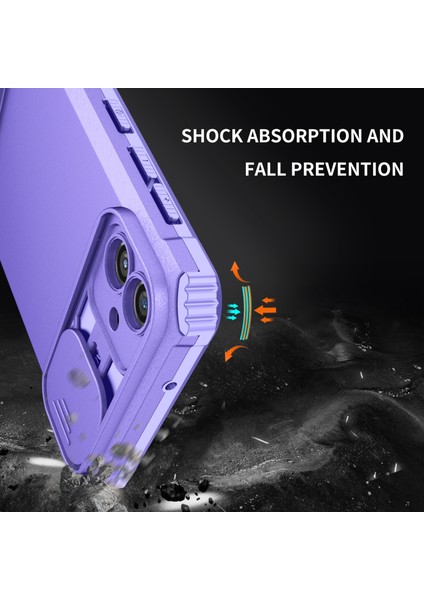 Samsung Galaxy A04 4g Pc+ Tpu Telefon Koruyucusu Slayt Kamera Kapağı ile Kickstand Case (Yurt Dışından) indirimleri