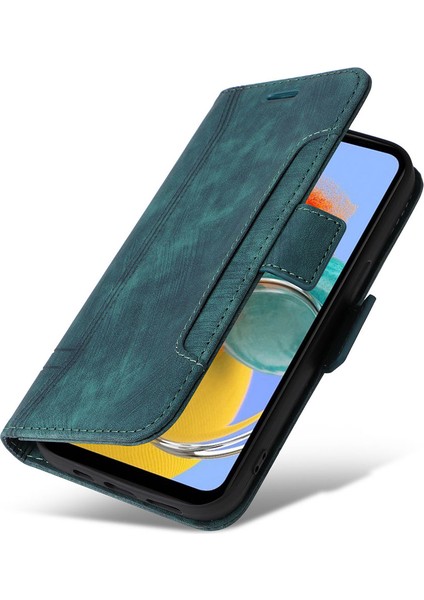 Samsung Galaxy M14/F14 5g Baskılı Çizgi Cüzdan Stand Kapağı Pu Deri Telefon Kılıfı (Yurt Dışından) indirimleri