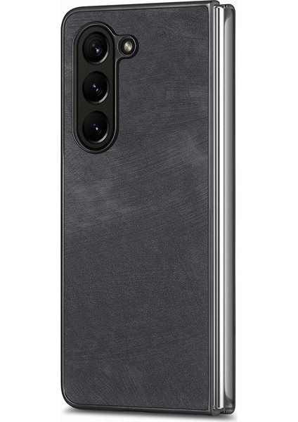 Samsung Galaxy Z Zold5 5g Vintage Pu Deri+Pc Telefon Kılıfı Temperli Cam Film ile Çizgiye Karşı Koruyucu Kapak (Yurt Dışından) indirimleri